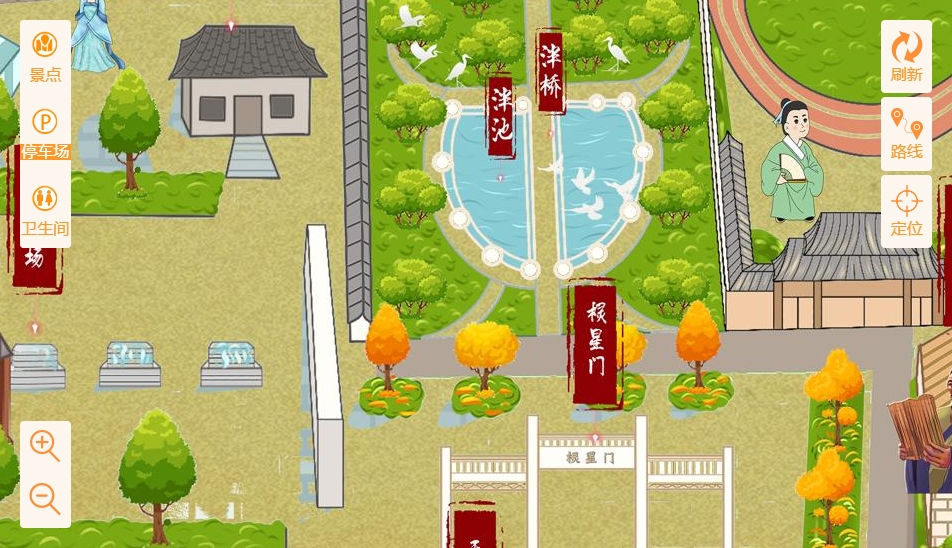 永昌手绘地图景区语音讲解导览系统：智慧景区建设的基石